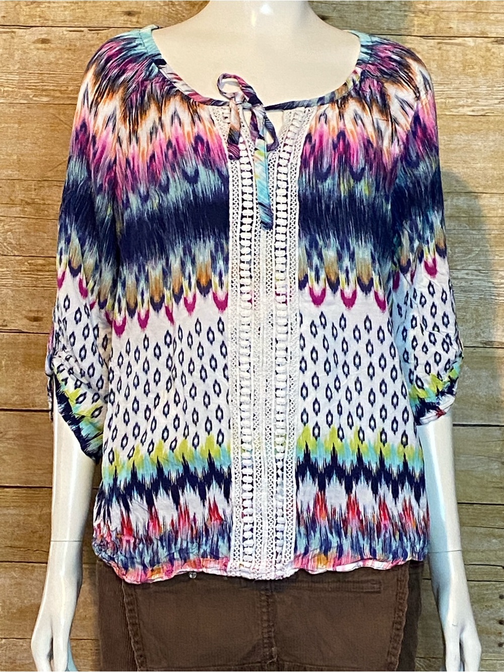 Como Vintage boho blouse